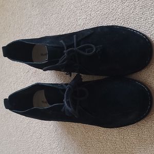 Black Cyra Hush Puppies Booties